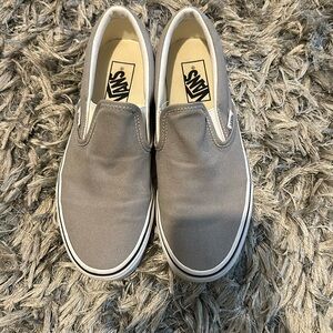 Women’s gray Vans